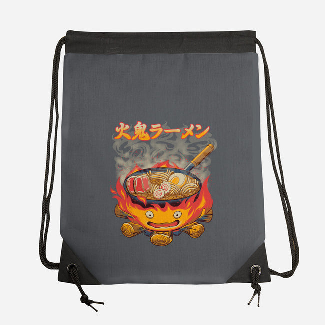 Fire Demon Ramen-None-Drawstring-Bag-rmatix