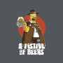 A Fistful Of Beers-None-Indoor-Rug-zascanauta