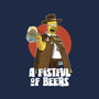 A Fistful Of Beers-Dog-Bandana-Pet Collar-zascanauta