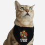 A Fistful Of Beers-Cat-Adjustable-Pet Collar-zascanauta