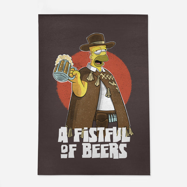 A Fistful Of Beers-None-Indoor-Rug-zascanauta