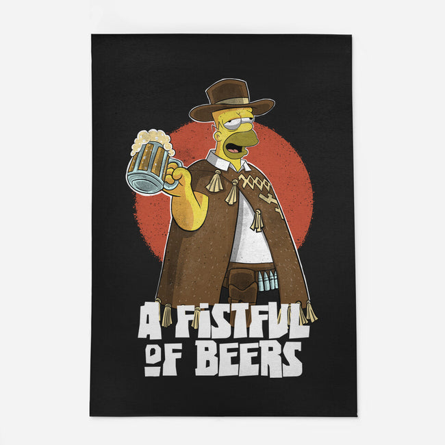 A Fistful Of Beers-None-Outdoor-Rug-zascanauta