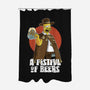 A Fistful Of Beers-None-Polyester-Shower Curtain-zascanauta