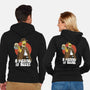 A Fistful Of Beers-Unisex-Zip-Up-Sweatshirt-zascanauta