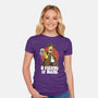 A Fistful Of Beers-Womens-Fitted-Tee-zascanauta
