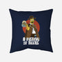 A Fistful Of Beers-None-Non-Removable Cover w Insert-Throw Pillow-zascanauta