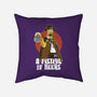 A Fistful Of Beers-None-Removable Cover-Throw Pillow-zascanauta