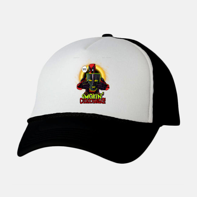 Traveling To The Wrong Universe-Unisex-Trucker-Hat-Diego Oliver