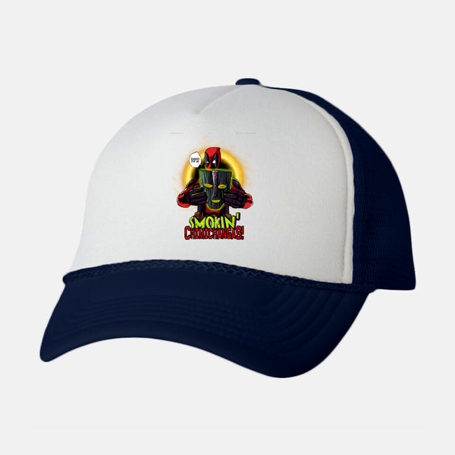 Traveling To The Wrong Universe-Unisex-Trucker-Hat-Diego Oliver