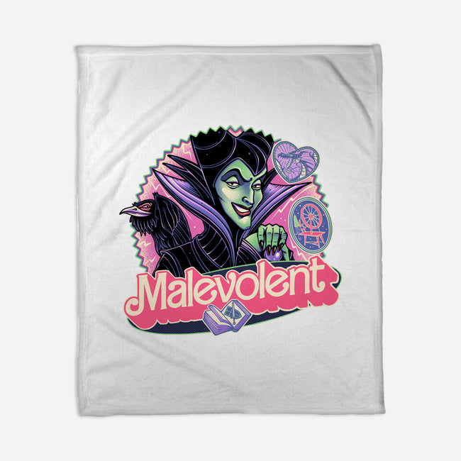 The Malevolent Witch-None-Fleece-Blanket-glitchygorilla