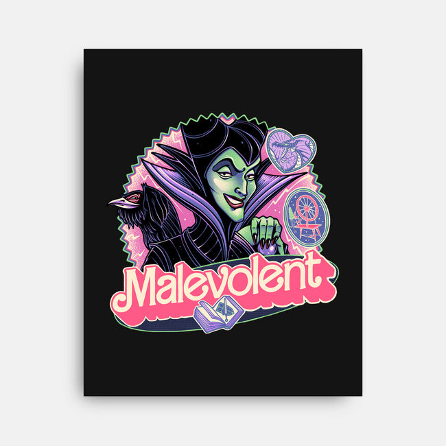 The Malevolent Witch-None-Stretched-Canvas-glitchygorilla