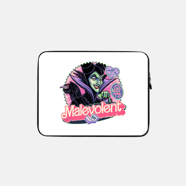 The Malevolent Witch-None-Zippered-Laptop Sleeve-glitchygorilla