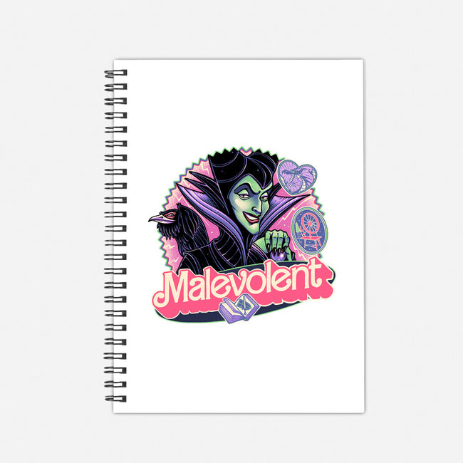 The Malevolent Witch-None-Dot Grid-Notebook-glitchygorilla