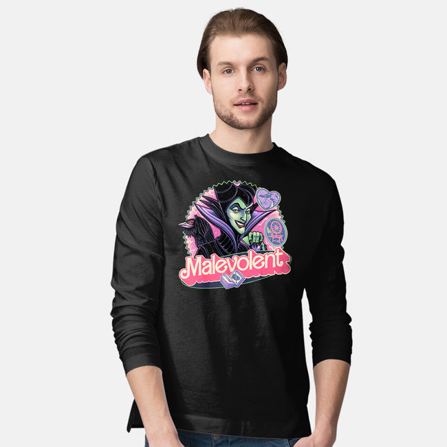 The Malevolent Witch-Mens-Long Sleeved-Tee-glitchygorilla