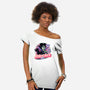 The Malevolent Witch-Womens-Off Shoulder-Tee-glitchygorilla