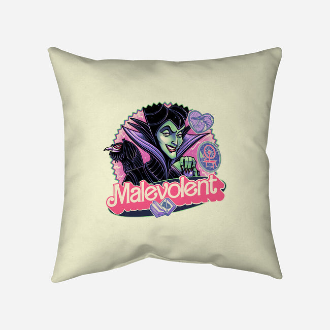 The Malevolent Witch-None-Non-Removable Cover w Insert-Throw Pillow-glitchygorilla
