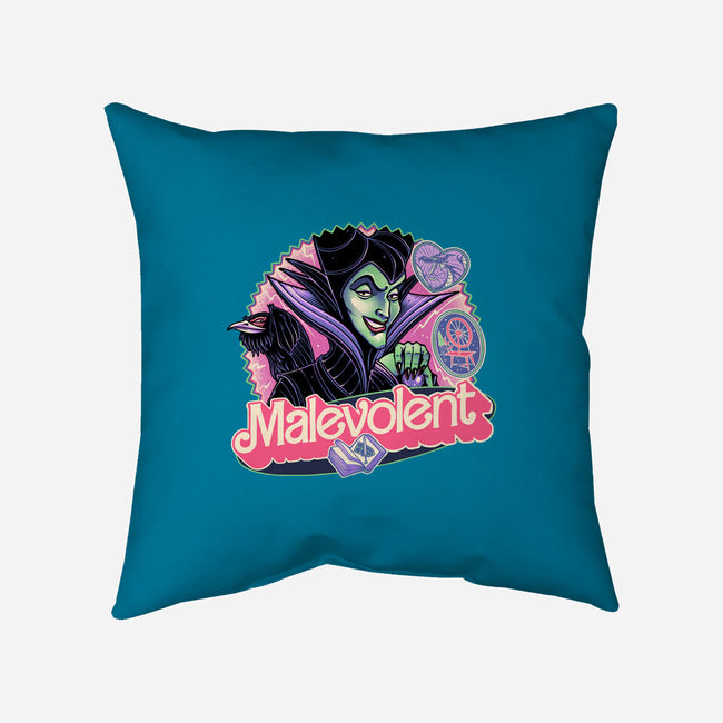 The Malevolent Witch-None-Removable Cover w Insert-Throw Pillow-glitchygorilla