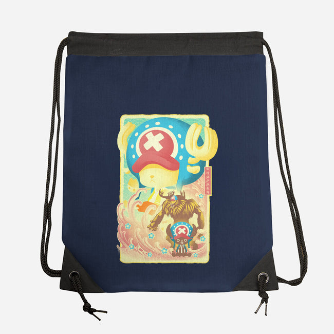 Great Wave Chopper-None-Drawstring-Bag-hypertwenty