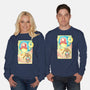 Great Wave Chopper-Unisex-Crew Neck-Sweatshirt-hypertwenty