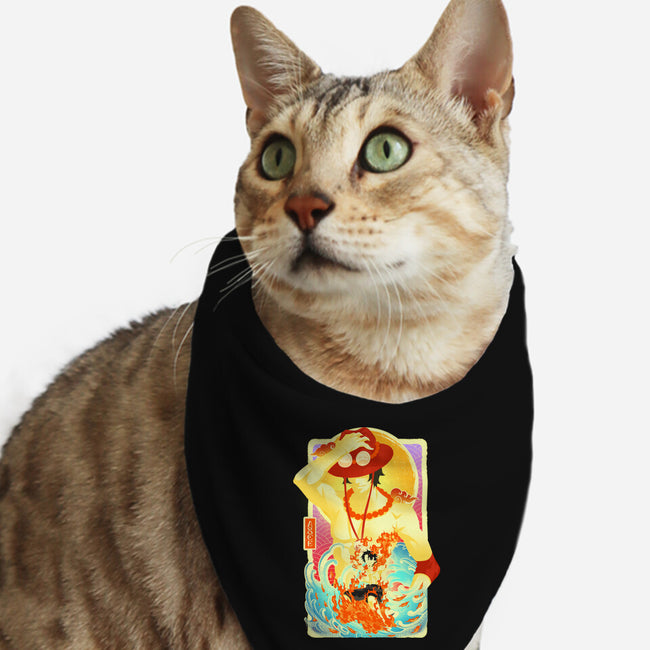 Great Wave Ace-Cat-Bandana-Pet Collar-hypertwenty