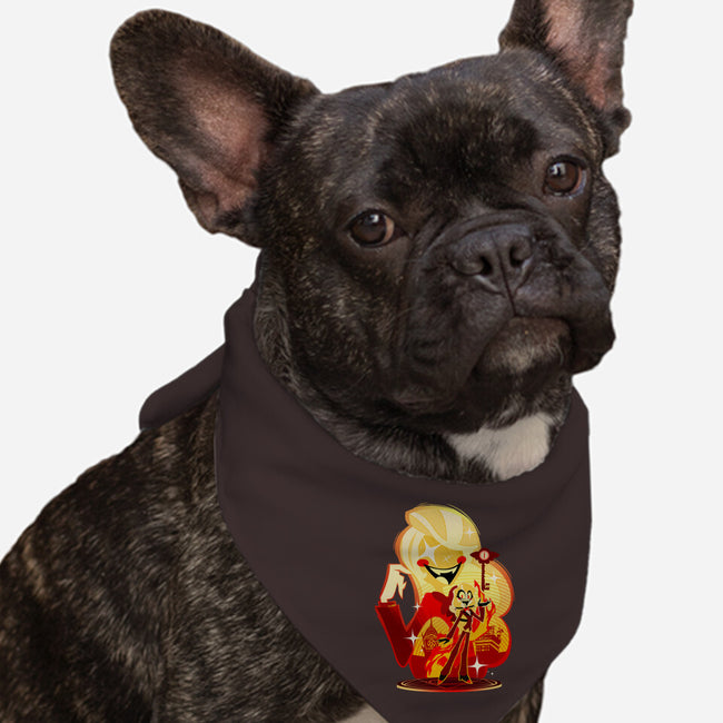 The Princess Of Hell-Dog-Bandana-Pet Collar-hypertwenty