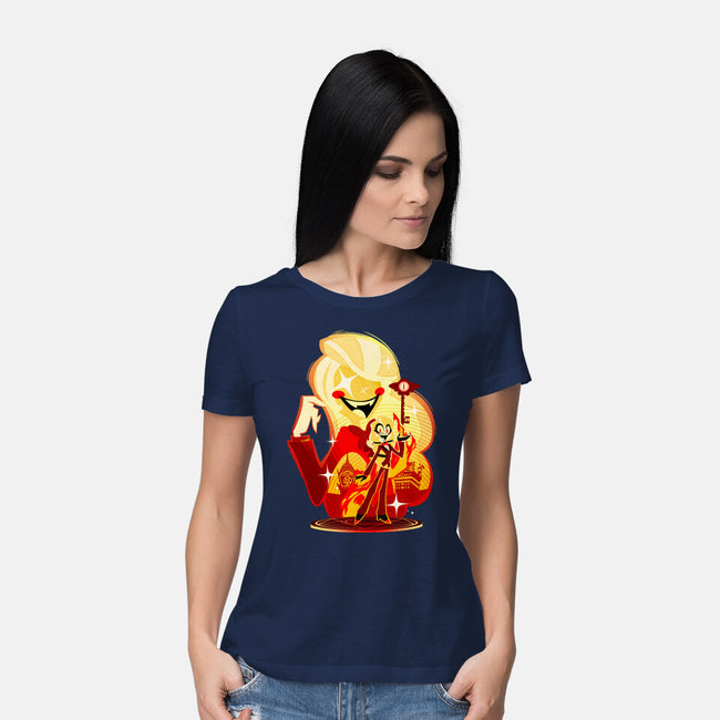 The Princess Of Hell-Womens-Basic-Tee-hypertwenty