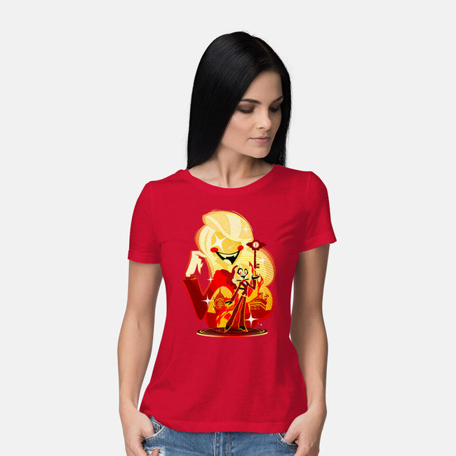 The Princess Of Hell-Womens-Basic-Tee-hypertwenty