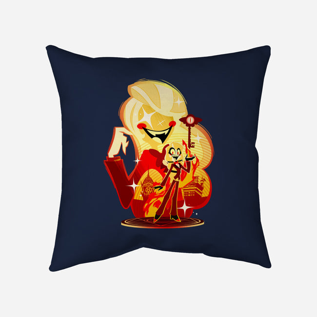 The Princess Of Hell-None-Removable Cover-Throw Pillow-hypertwenty