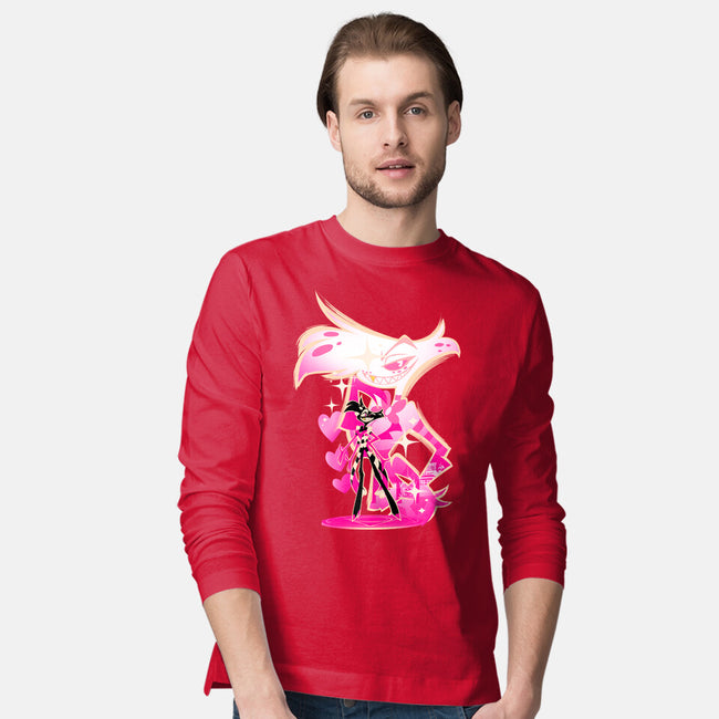 Angel Prankster-Mens-Long Sleeved-Tee-hypertwenty