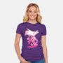 Angel Prankster-Womens-Fitted-Tee-hypertwenty