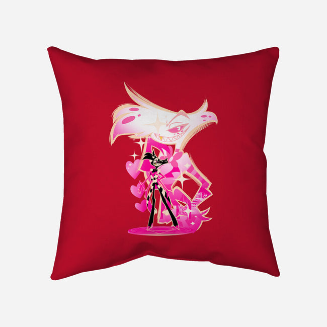 Angel Prankster-None-Removable Cover-Throw Pillow-hypertwenty