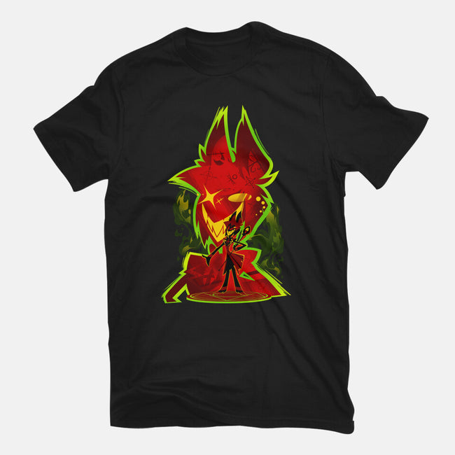 The Radio Demon-Womens-Basic-Tee-hypertwenty