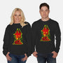 The Radio Demon-Unisex-Crew Neck-Sweatshirt-hypertwenty