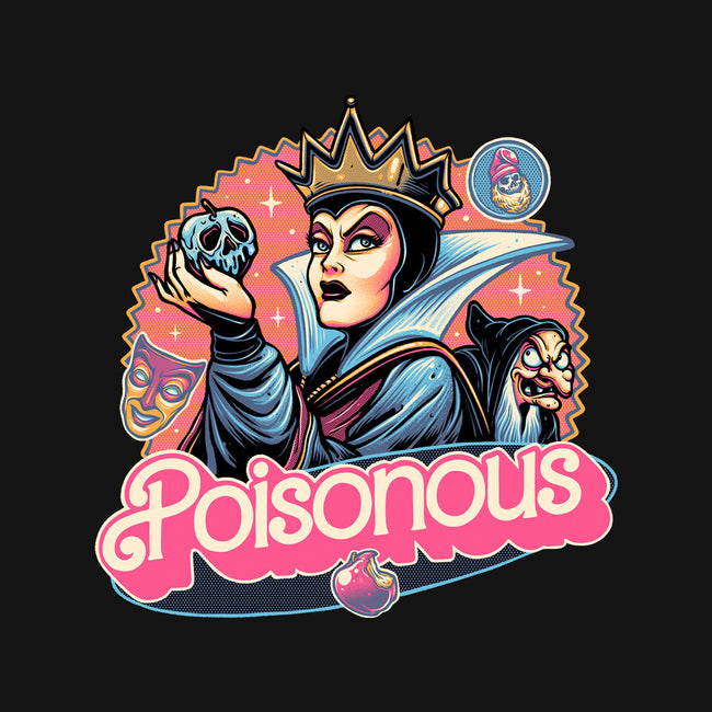 The Poison Queen-Womens-Off Shoulder-Tee-glitchygorilla