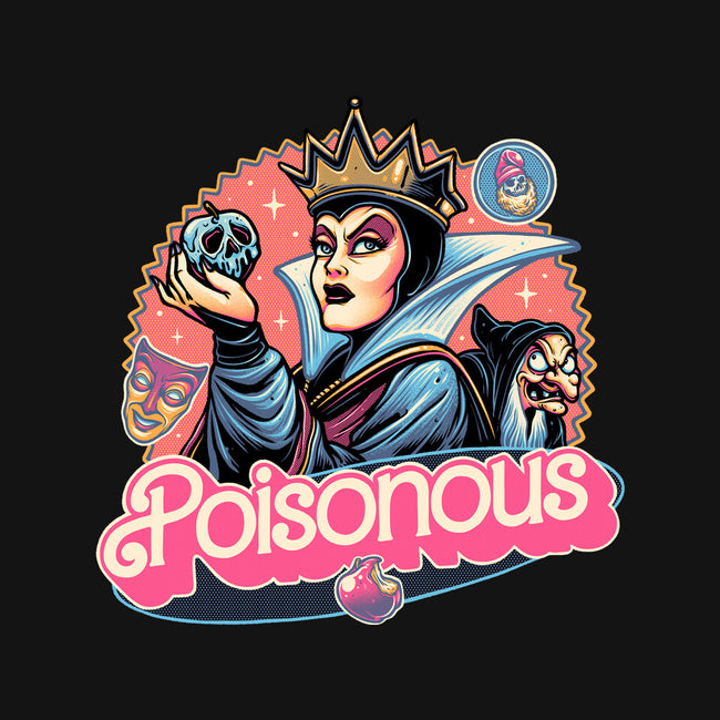 The Poison Queen-None-Polyester-Shower Curtain-glitchygorilla