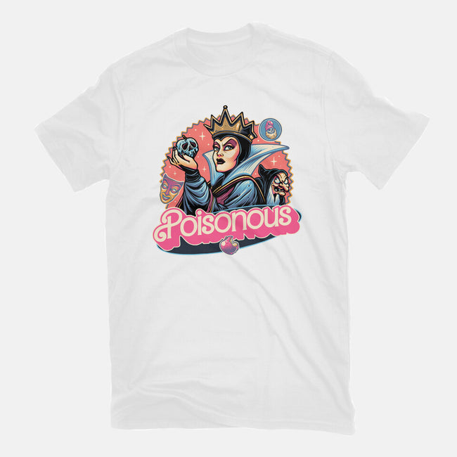 The Poison Queen-Womens-Basic-Tee-glitchygorilla