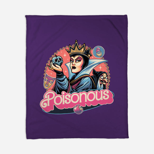 The Poison Queen-None-Fleece-Blanket-glitchygorilla