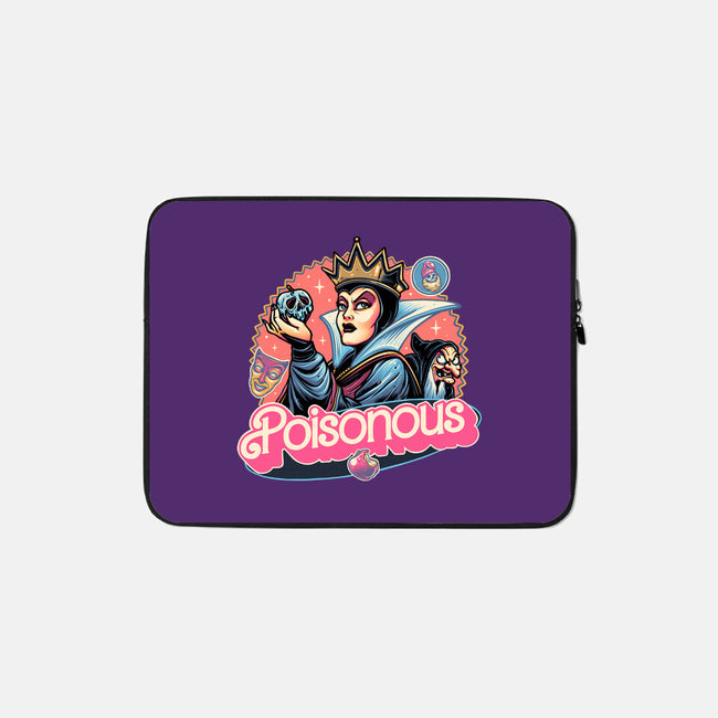 The Poison Queen-None-Zippered-Laptop Sleeve-glitchygorilla