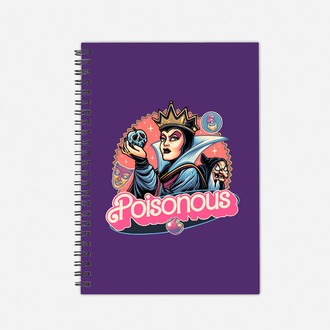 The Poison Queen-None-Dot Grid-Notebook-glitchygorilla