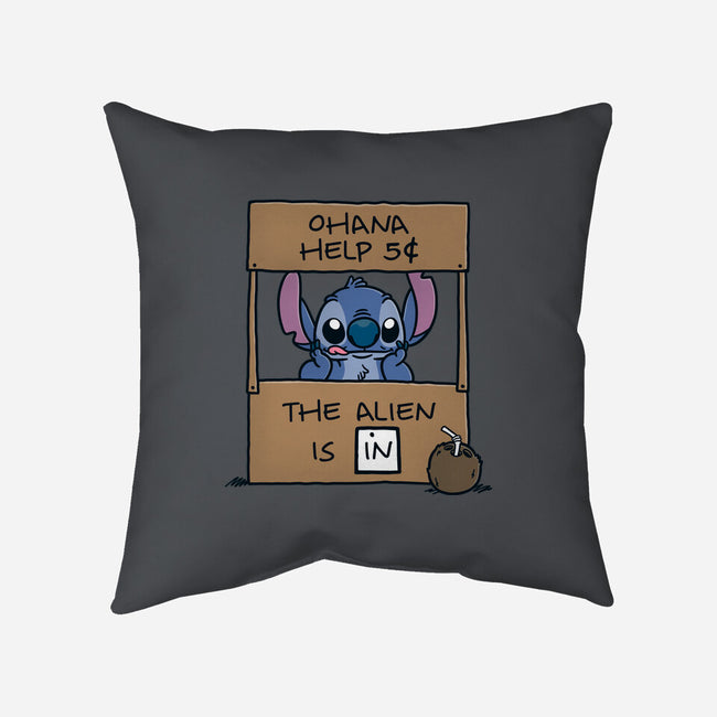 Ohana Help-None-Removable Cover w Insert-Throw Pillow-Barbadifuoco