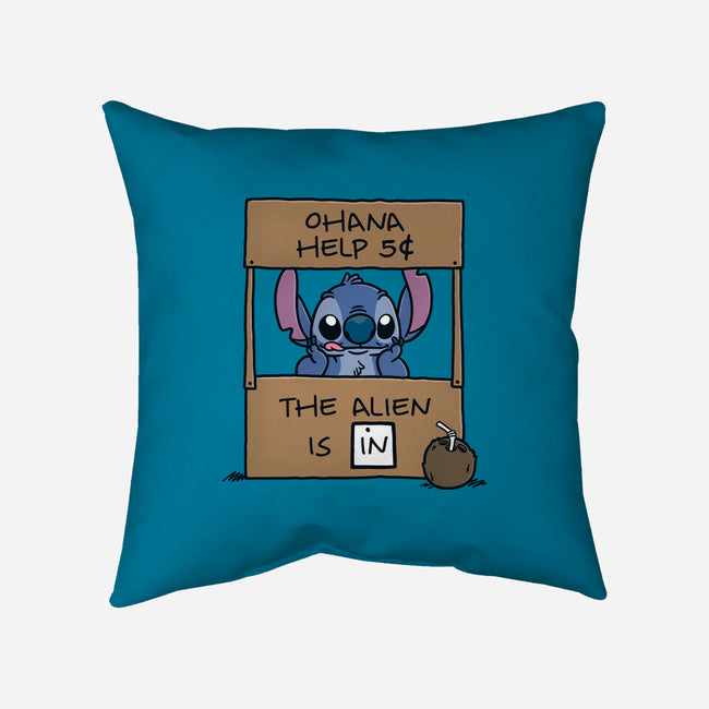 Ohana Help-None-Removable Cover w Insert-Throw Pillow-Barbadifuoco