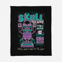 Skull Island Tiki-None-Fleece-Blanket-Nemons