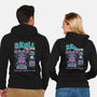 Skull Island Tiki-Unisex-Zip-Up-Sweatshirt-Nemons