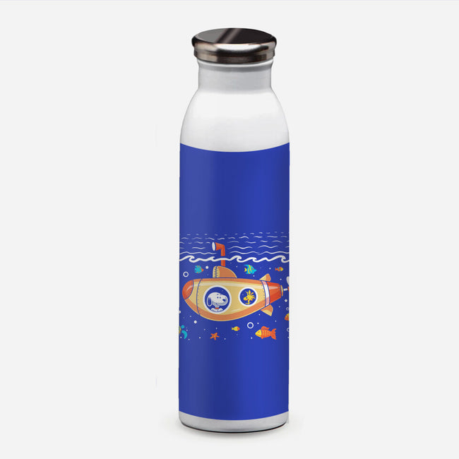 Beagle Submarine-None-Water Bottle-Drinkware-erion_designs