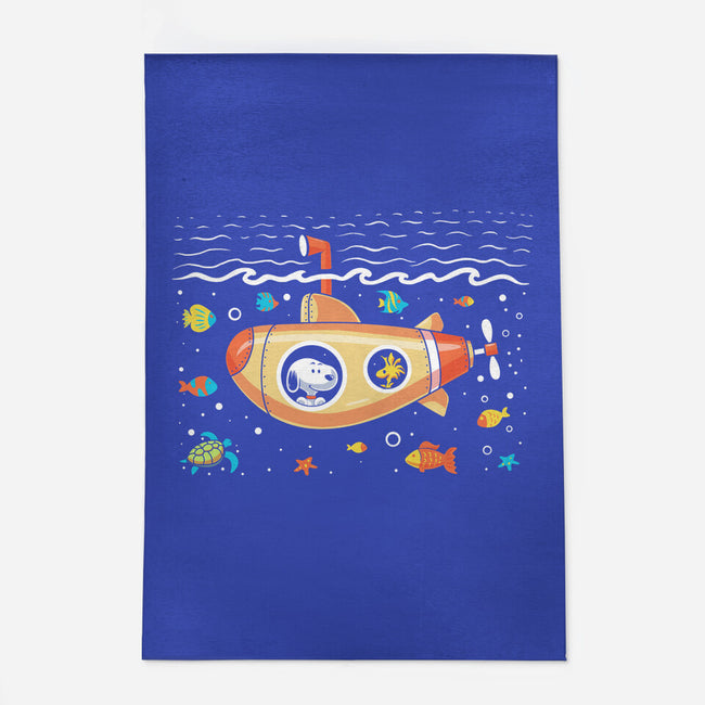 Beagle Submarine-None-Indoor-Rug-erion_designs