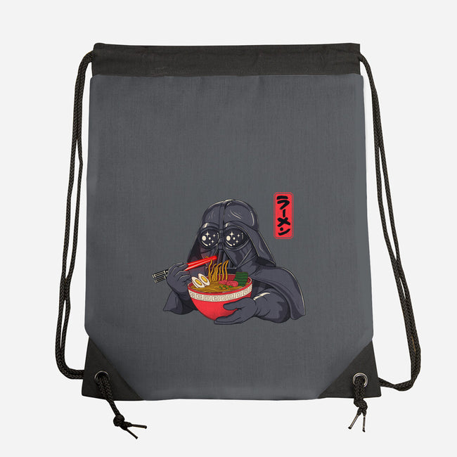 Darth Ramen-None-Drawstring-Bag-alfbocreative