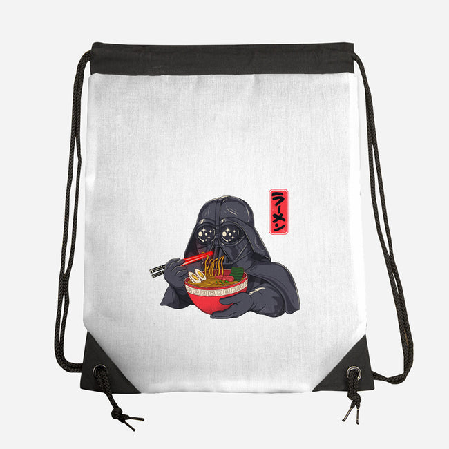 Darth Ramen-None-Drawstring-Bag-alfbocreative