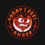 Today I Feel Anger-Womens-V-Neck-Tee-Tri haryadi