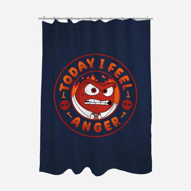 Today I Feel Anger-None-Polyester-Shower Curtain-Tri haryadi