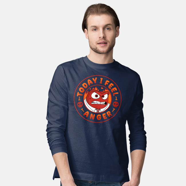 Today I Feel Anger-Mens-Long Sleeved-Tee-Tri haryadi